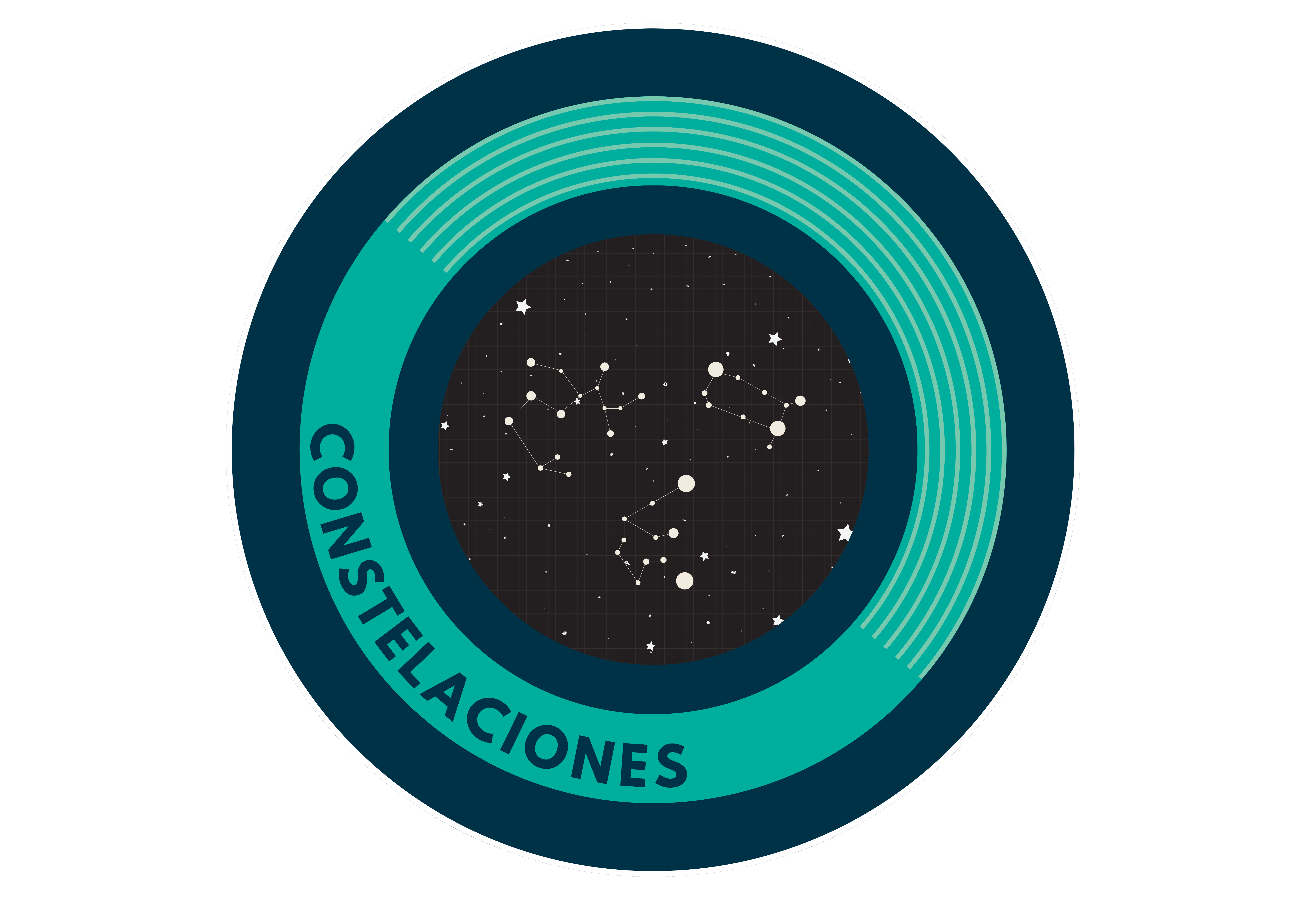 parche de constelaciones - tercer ciclo de primaria
